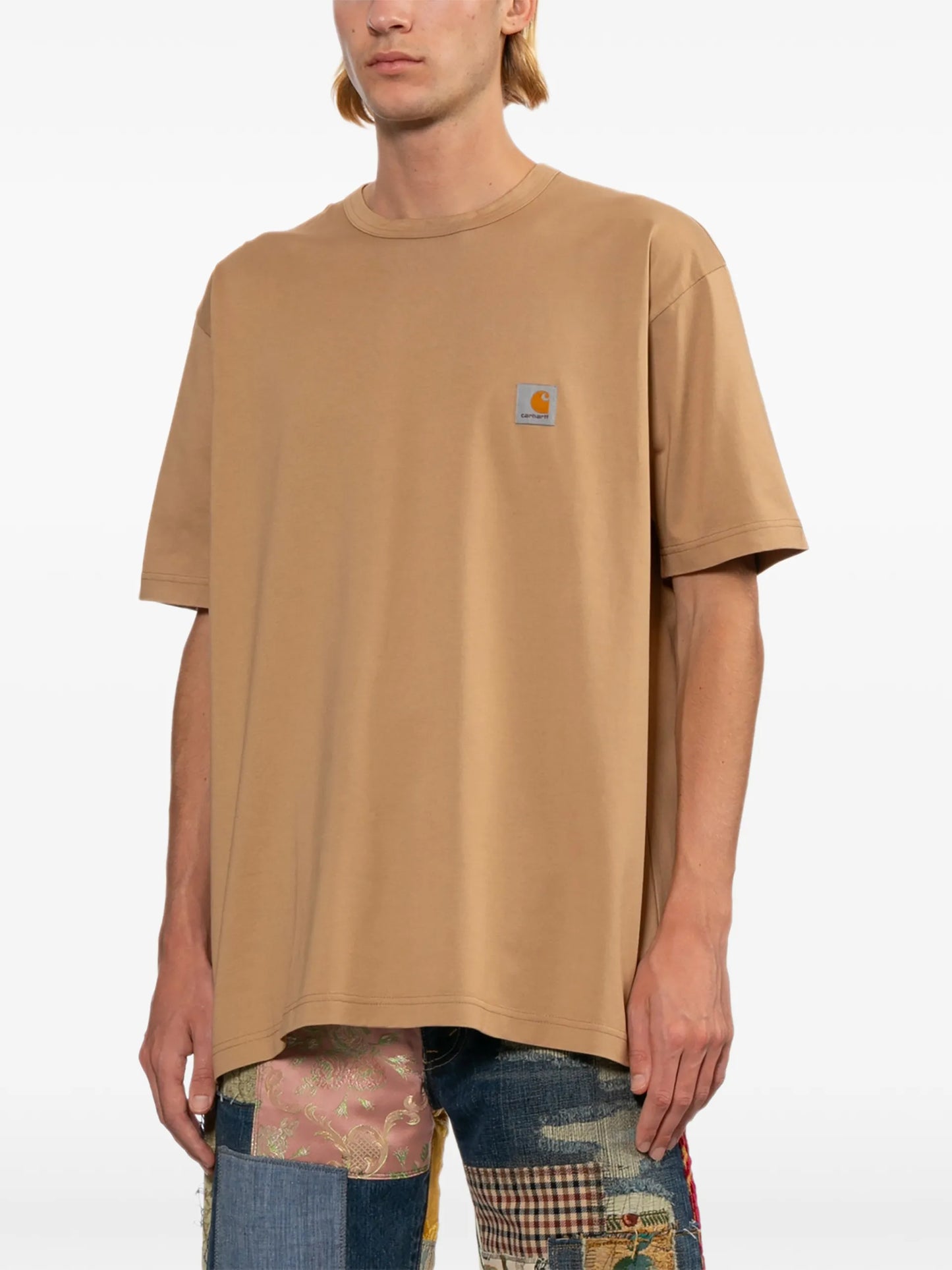 Junya Watanabe MAN X Carhartt Logo-patch T-shirt WQT908 Vue 3