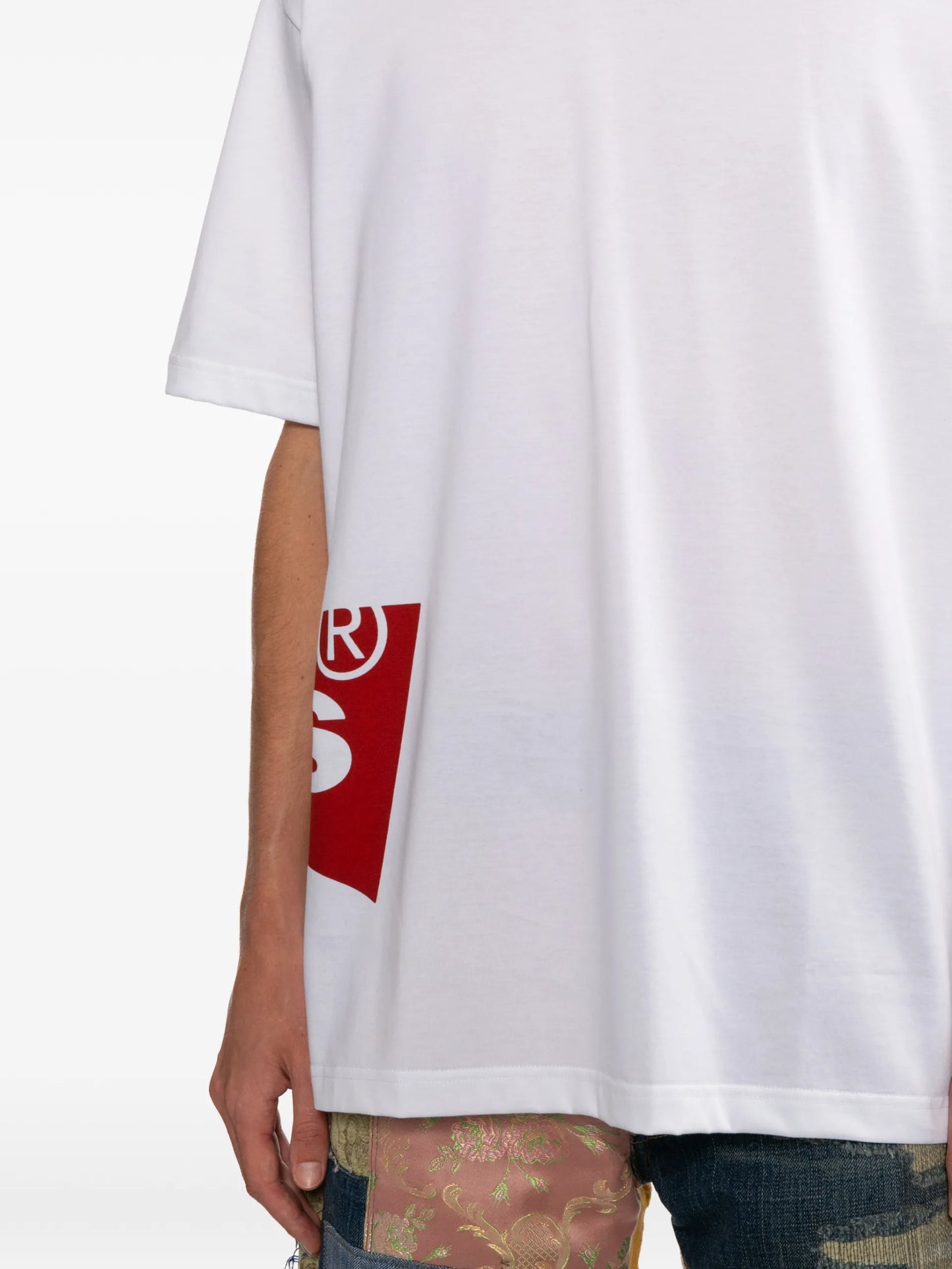 Junya Watanabe MAN X Levi's Logo-print T-shirt WQT910 Vue 5
