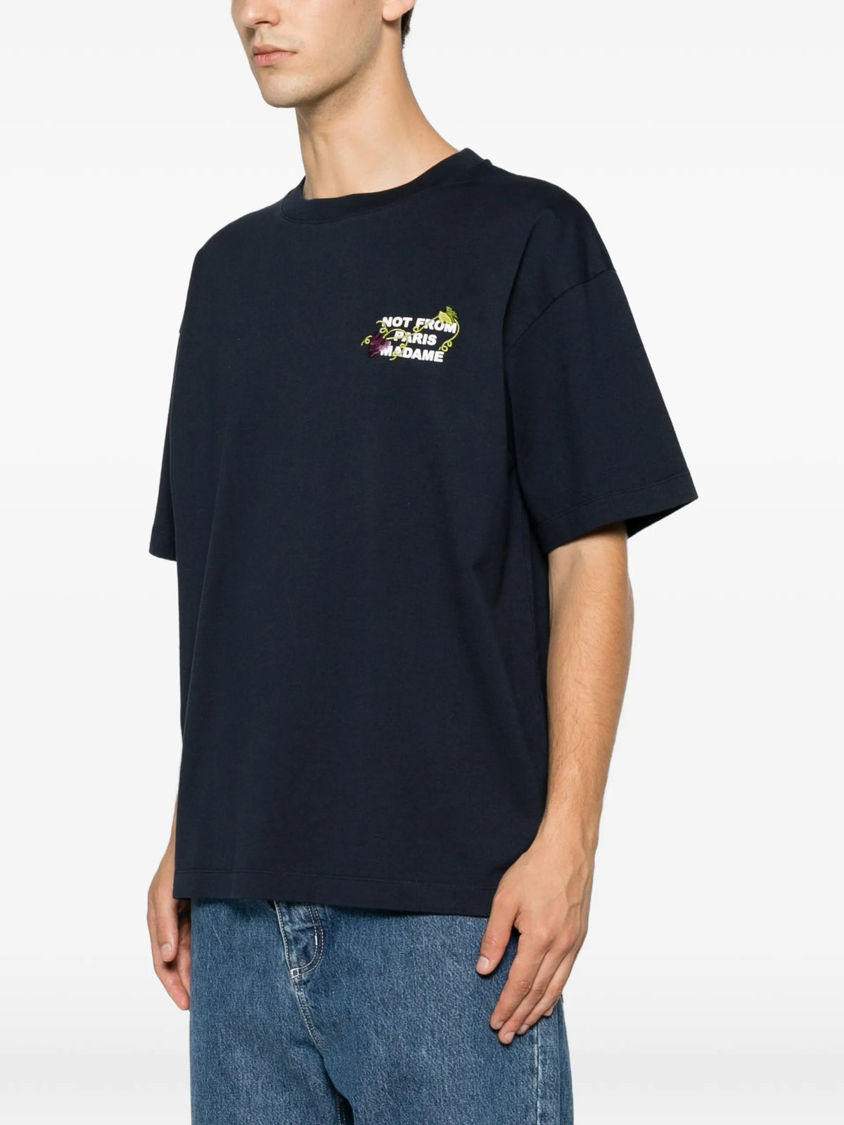 Drôle De Monsieur short-sleeves T-shirt coloris Blue - vue 4
