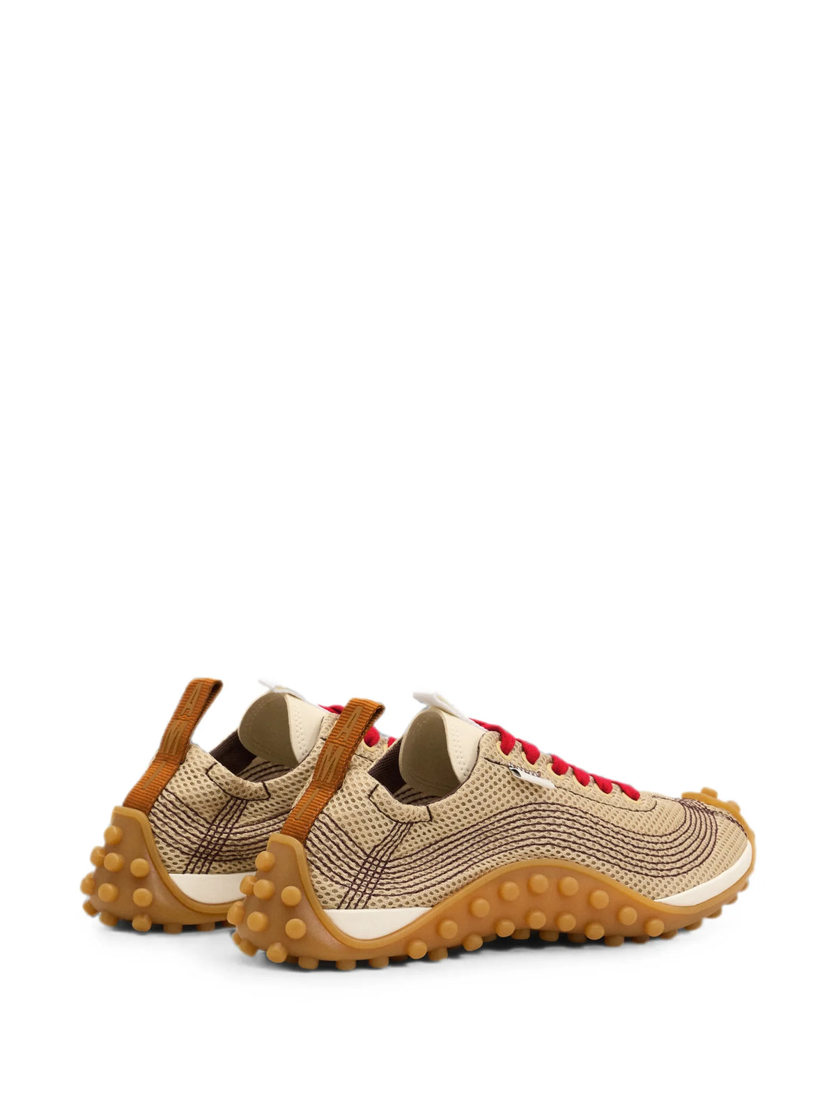 AMI Paris Mesh Mirage sneakers coloris Neutrals - vue 3