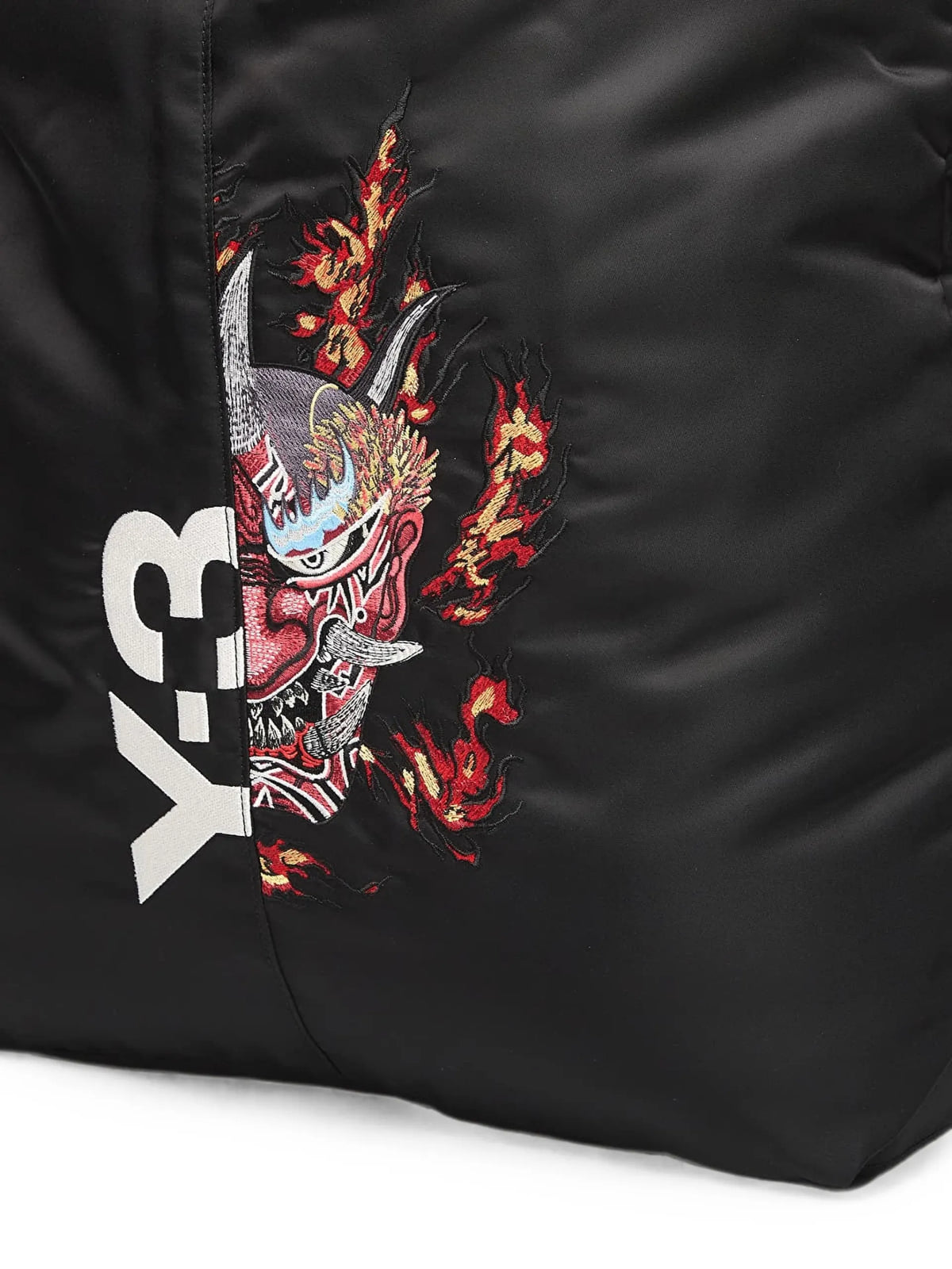 Y-3 Yaksha graphic-print tote bag coloris Black - vue 4