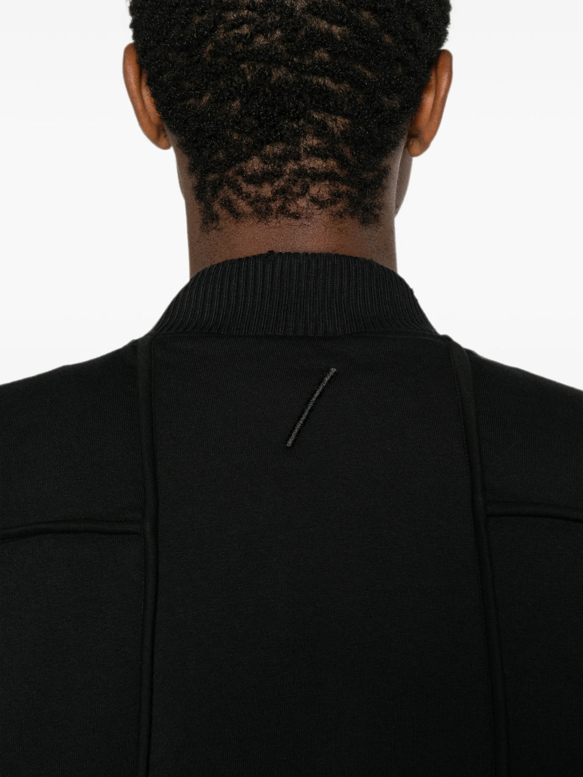 Thom Krom zip-up panelled jacket coloris Black - vue 5