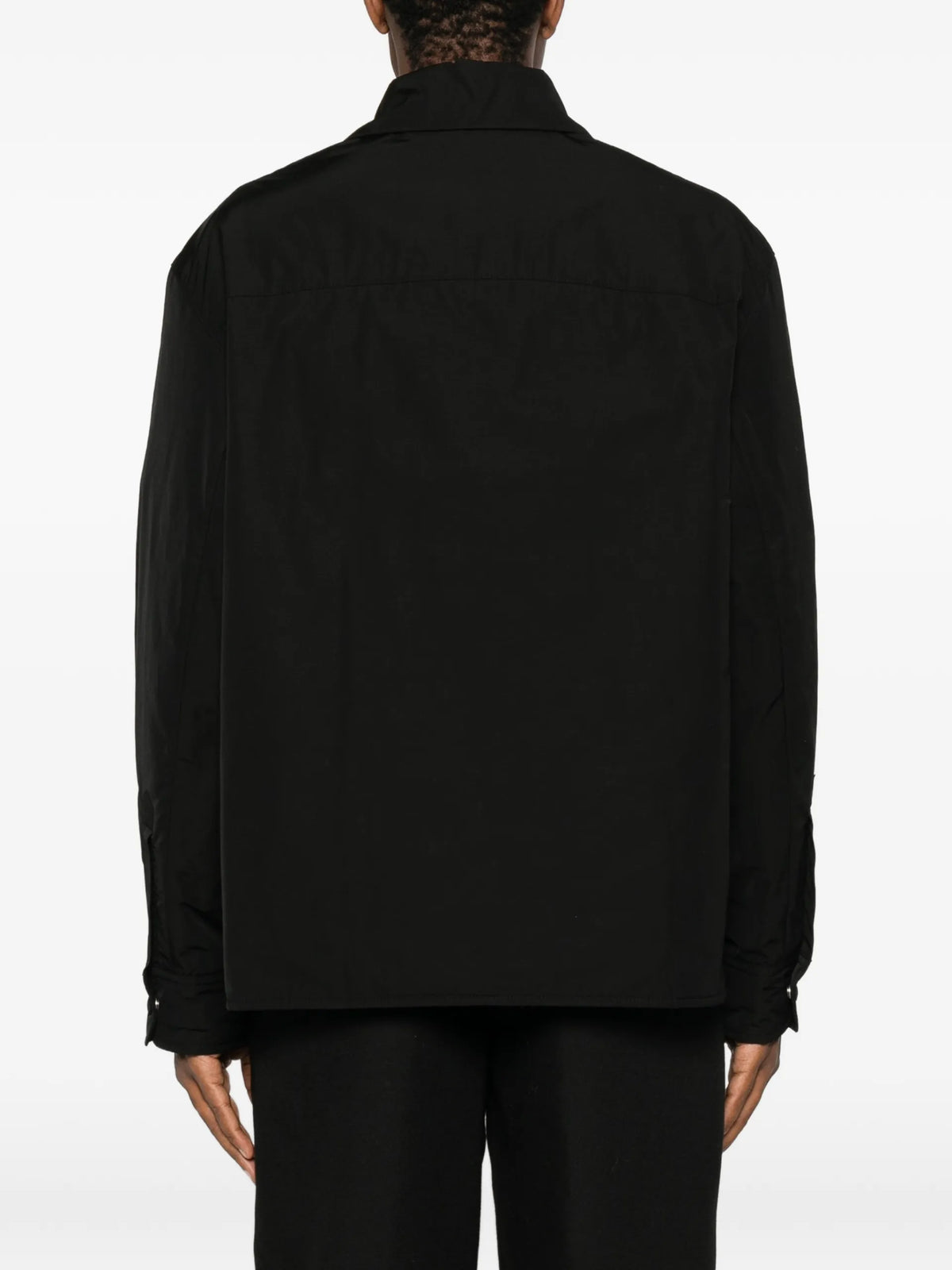 AMI Paris Ami de Coeur padded shirt jacket coloris Black - vue 4