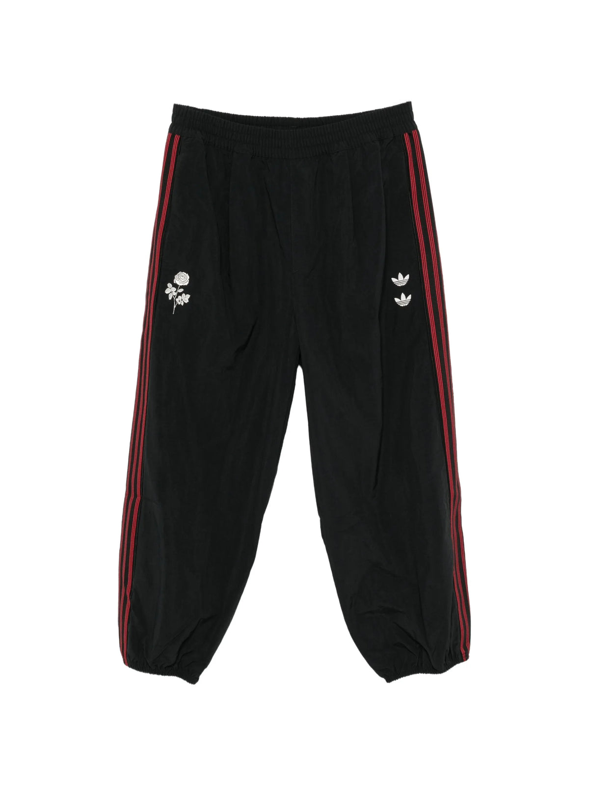 Willy Chavarria logo-embroidered side-stripe track pants coloris Black