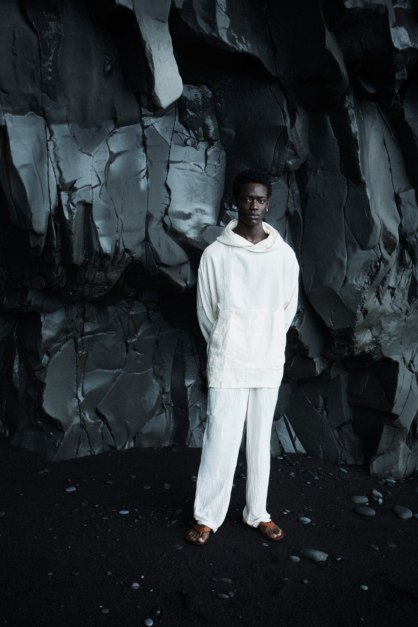 AngelWeave Ivory Gauze Lounge Pants