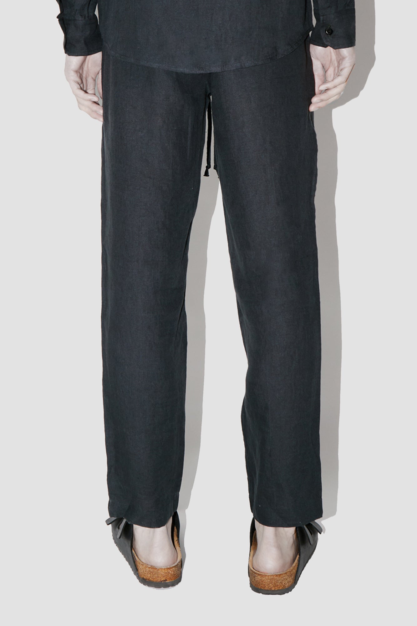 TerraLinen Black Classic Pants