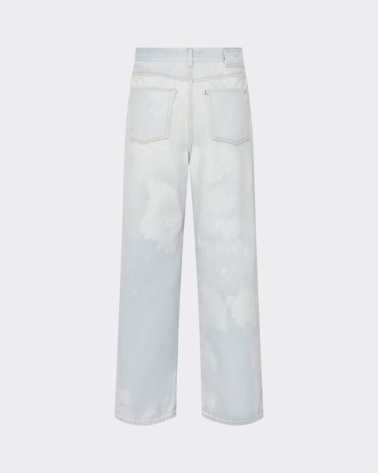 Light Wash Blue Wide Leg Jeans