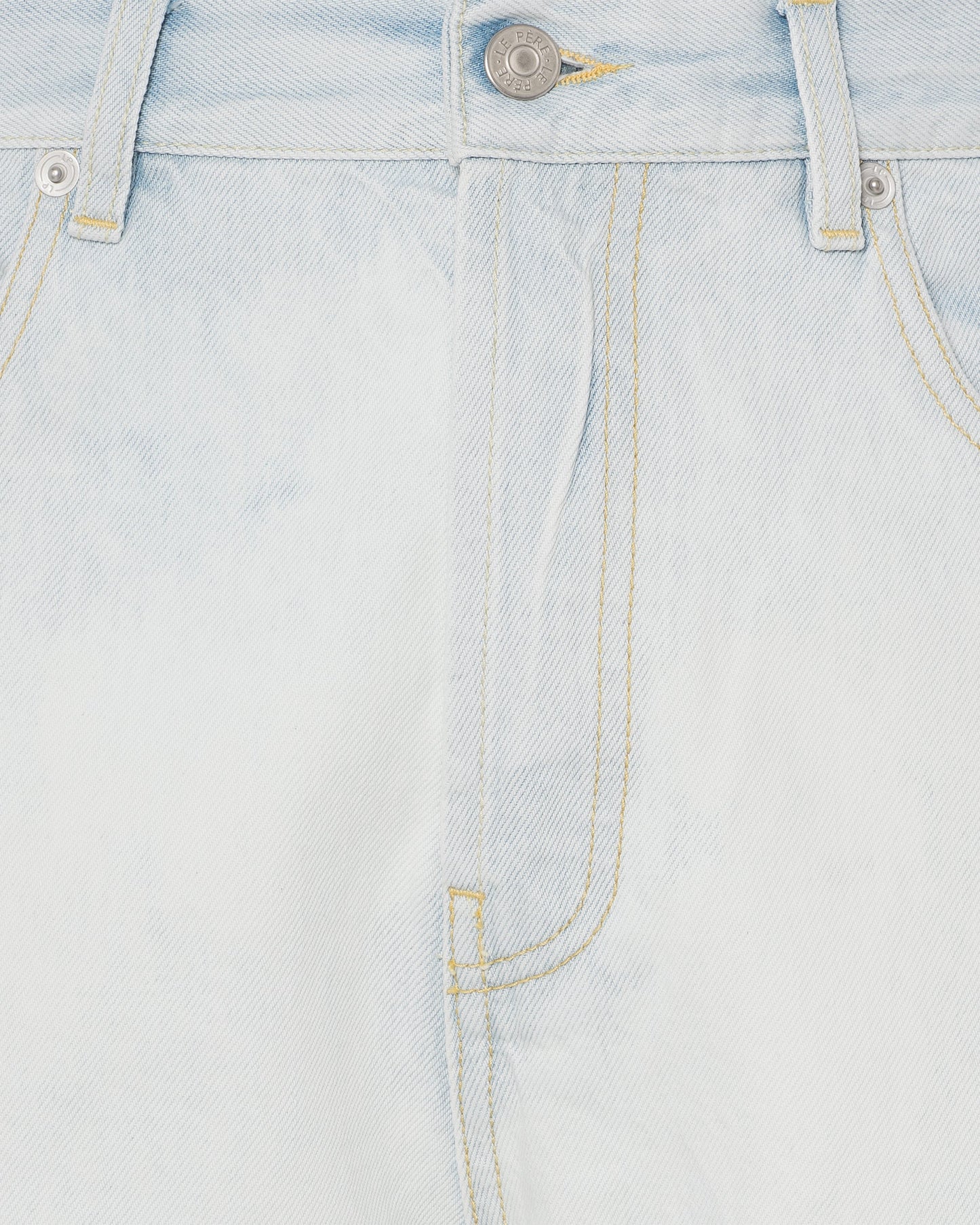 Light Wash Blue Wide Leg Jeans