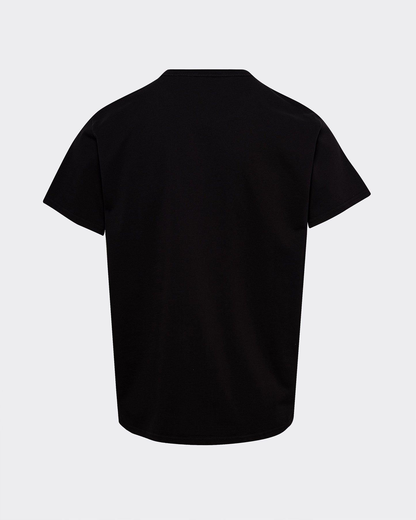River Black Cotton T-Shirt