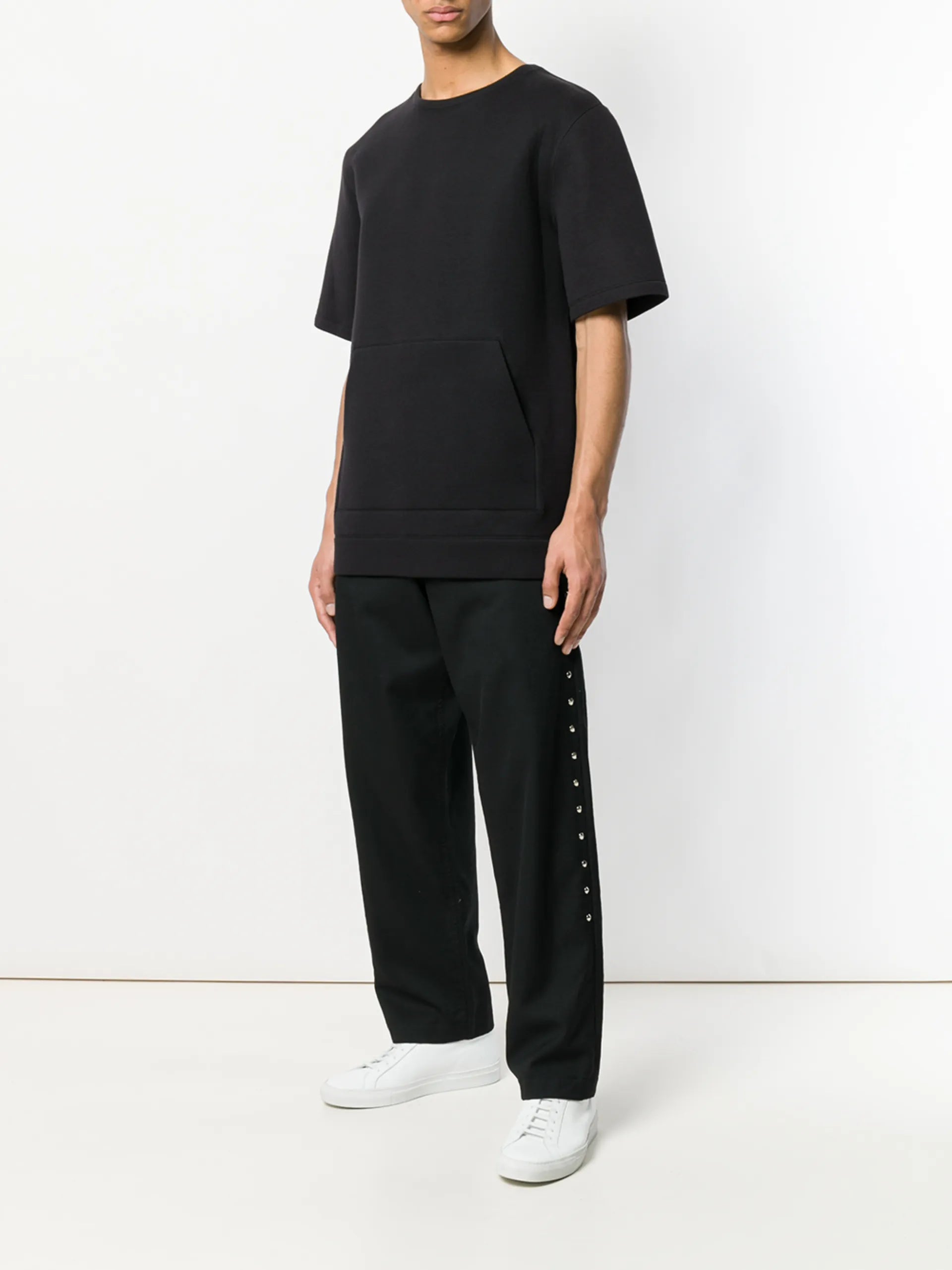Black Comme Des Garçons Studded Chinos