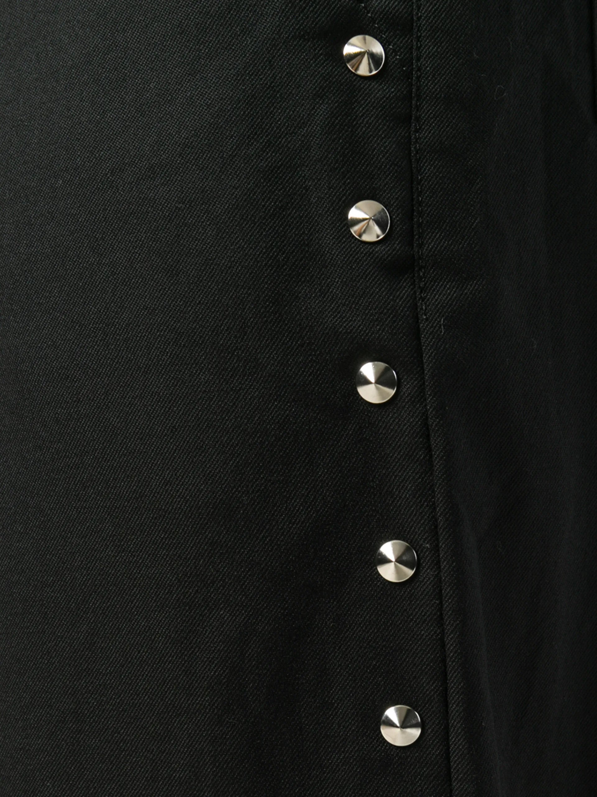 Black Comme Des Garçons Studded Chinos - vue 5 - Black Comme Des Garçons