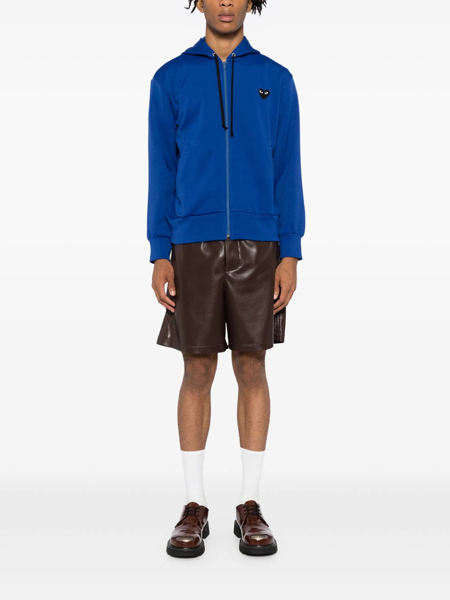Comme Des Garçons Play Big Heart Zip-up Hoodie - vue arriere - Comme Des Garçons Play