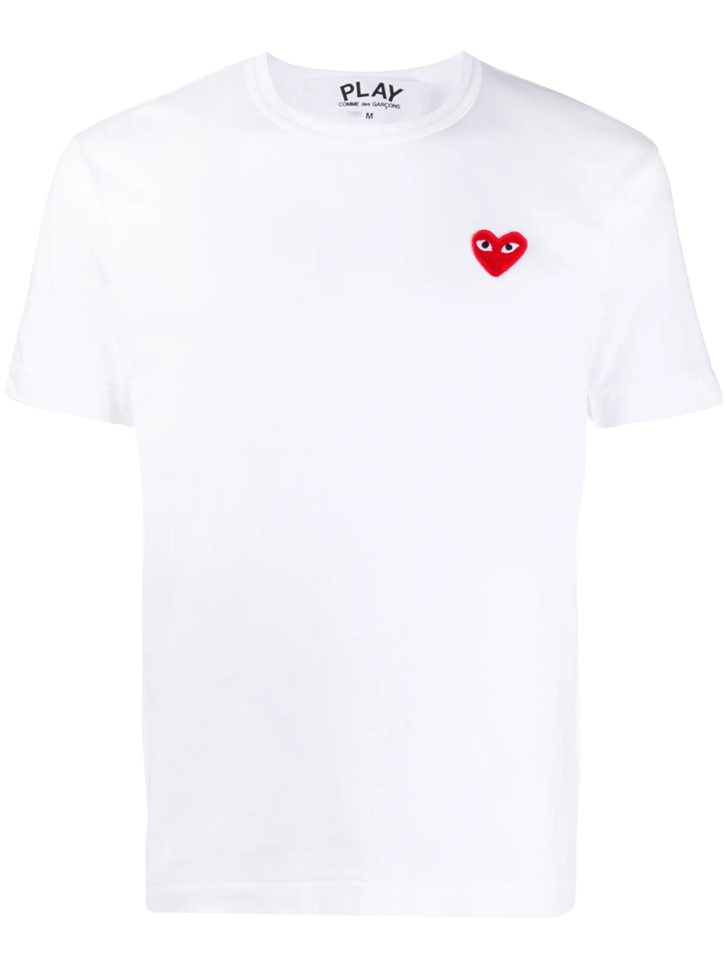 Comme Des Garçons Play Applique Logo T-shirt - Comme Des Garçons Play | Le Block Lyon