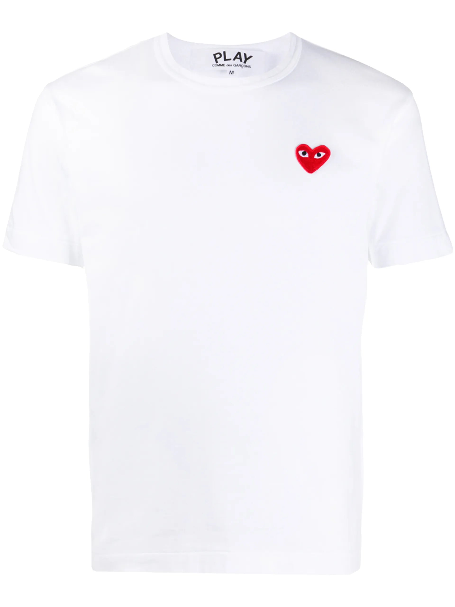 Comme Des Garçons Play Applique Logo T-shirt - Comme Des Garçons Play | Le Block Lyon
