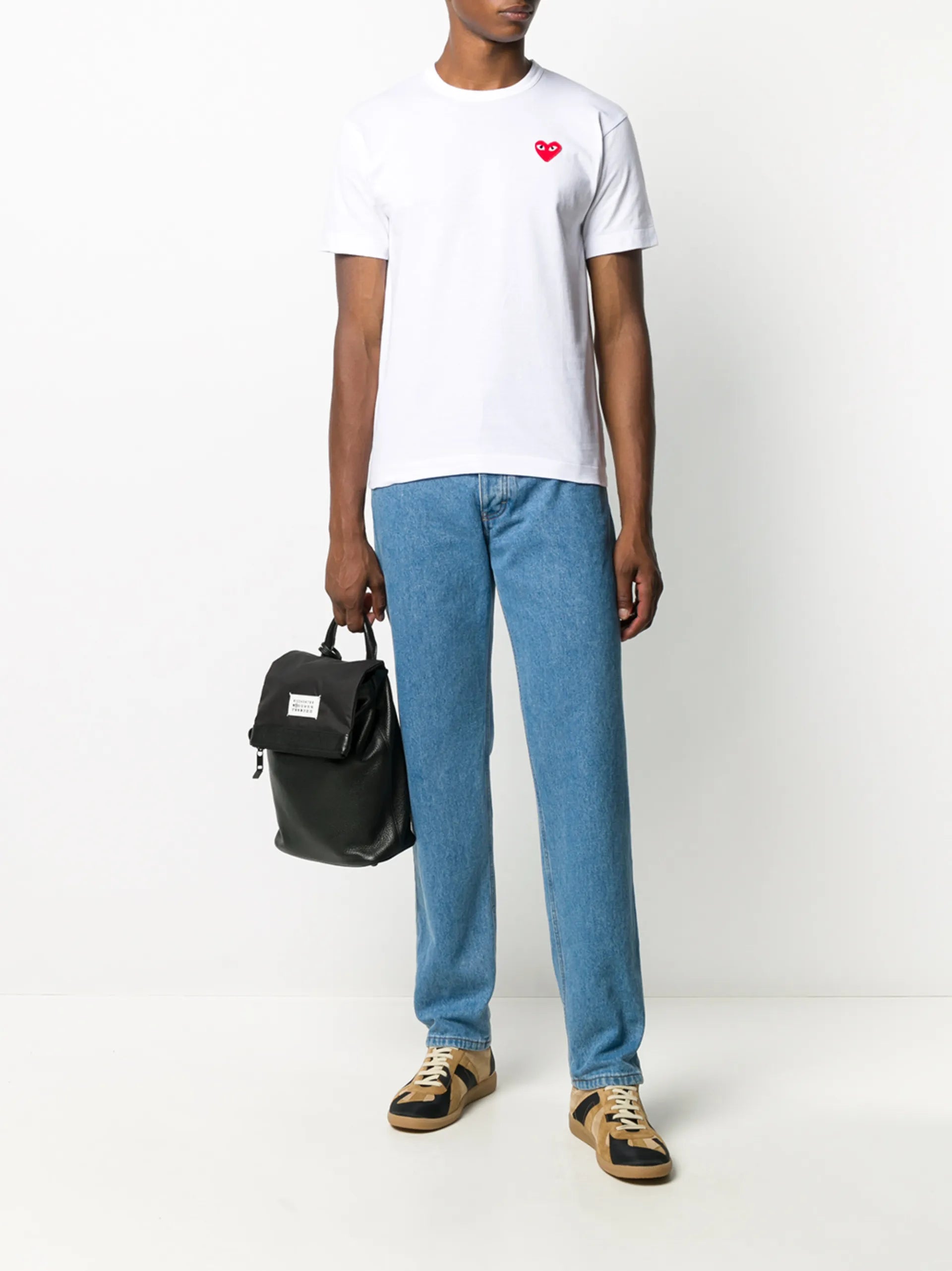 Comme Des Garçons Play Applique Logo T-shirt