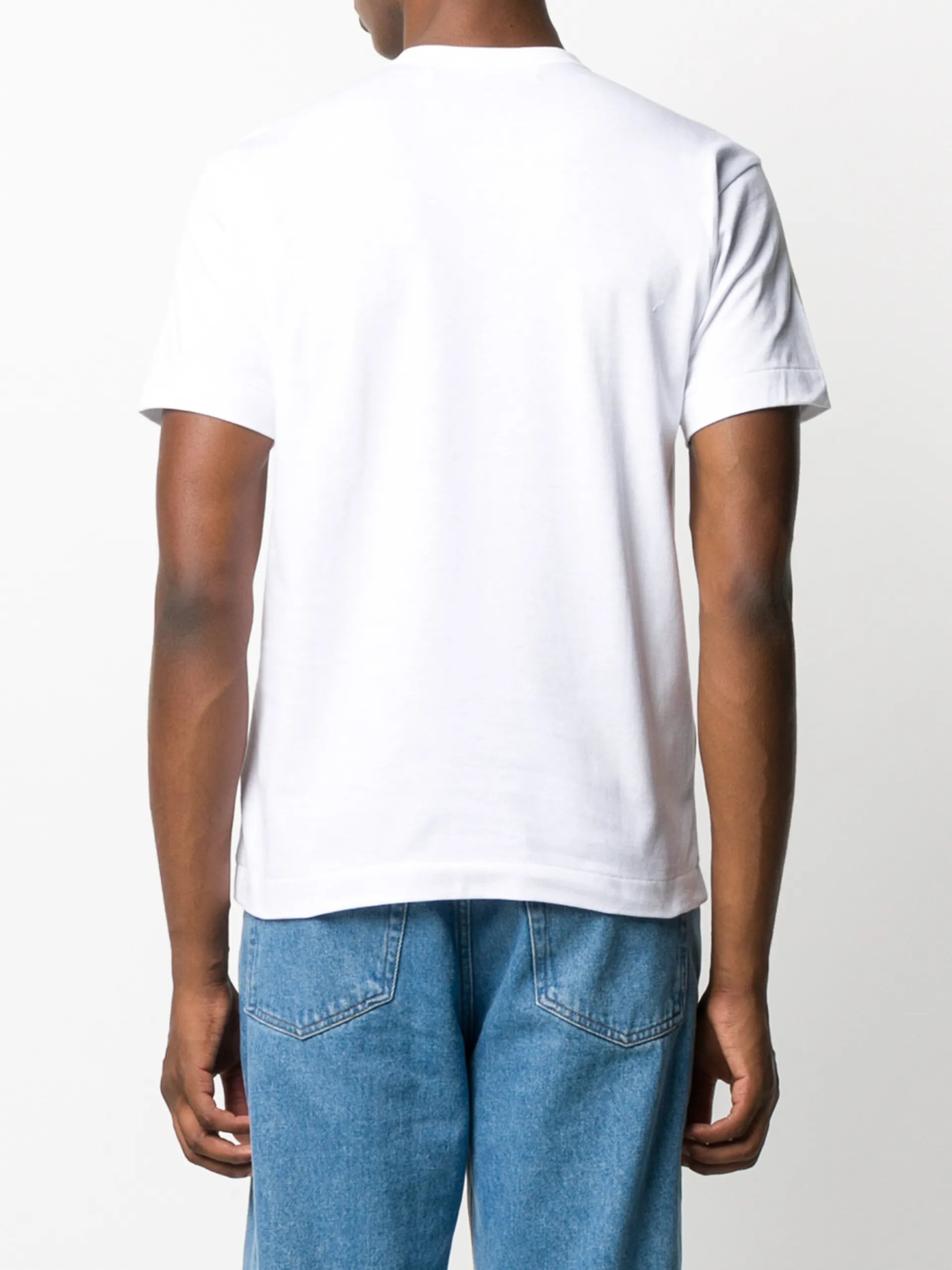 Comme Des Garçons Play Applique Logo T-shirt - vue 4 - Comme Des Garçons Play