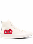 Comme Des Garçons Play X Converse X Converse Chuck 70 "White" Sneakers P1K112 Vue 1