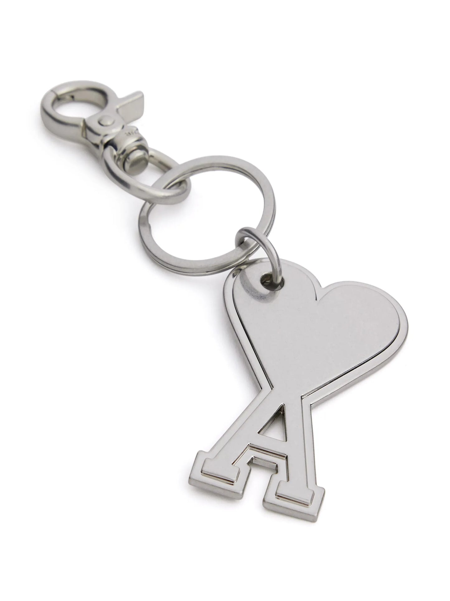 AMI Paris Metallic Ami De Coeur Keyring E26UKR906369 Vue 2