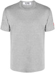 Comme Des Garçons Play X The Artist Invader Pixelated-appliqué T-shirt P1T328051 Vue 1