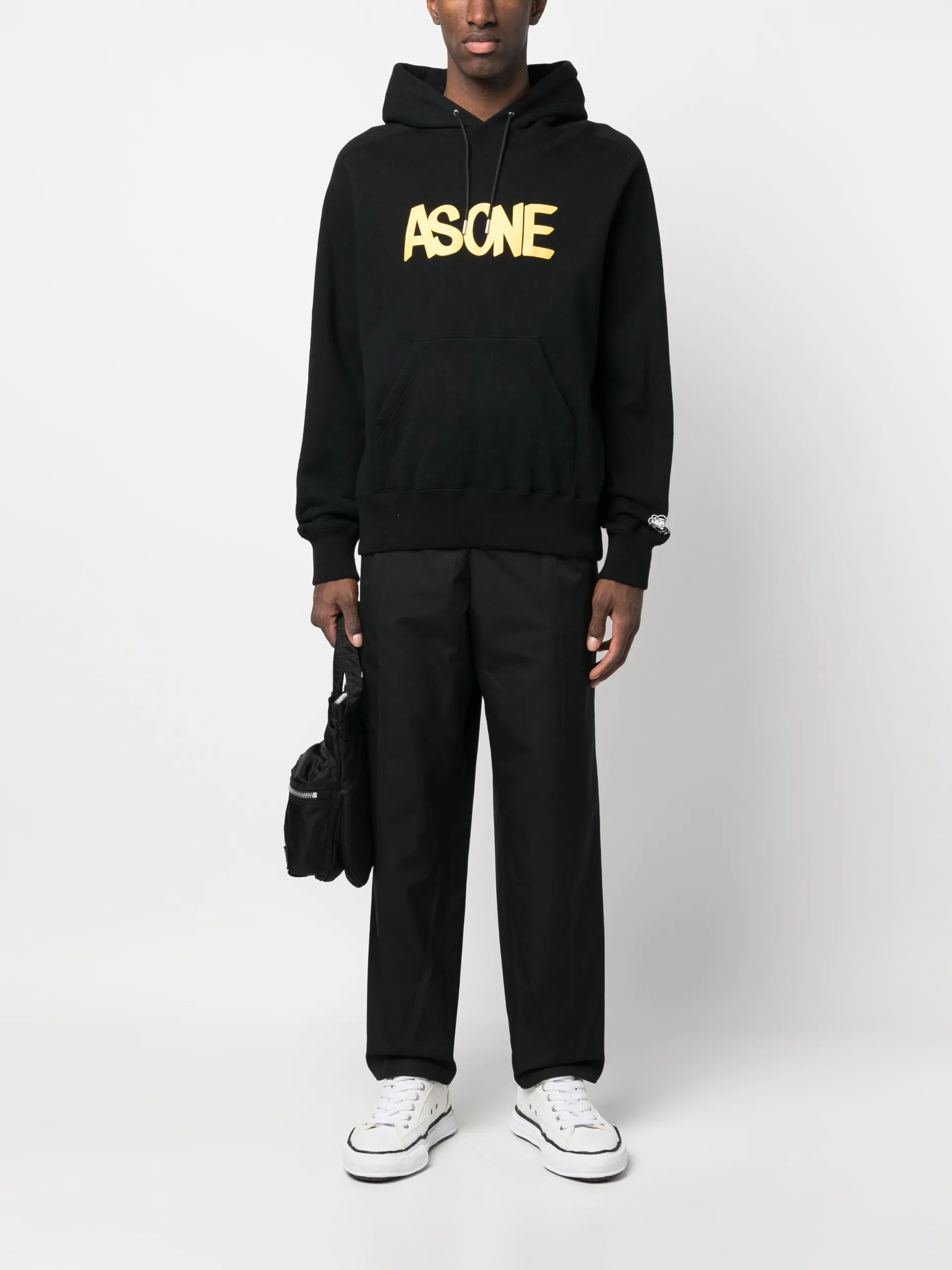 Sacai Pressed-crease Drawstring-waist Trousers