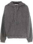 Acne Studios Logo Patch Cotton Hoodie CI0138 Vue 1