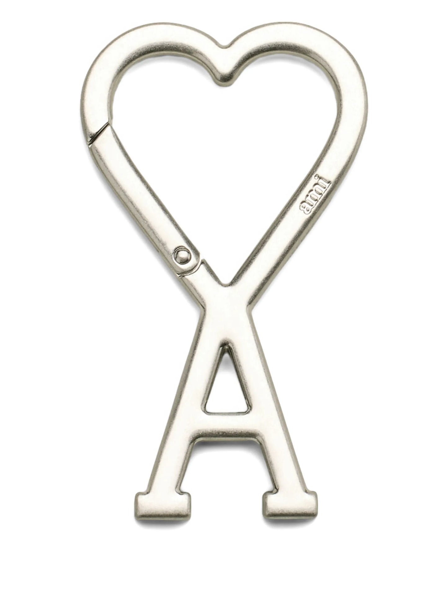 AMI Paris Logo-shaped Logo Keyring E26UKR907369 Vue 1