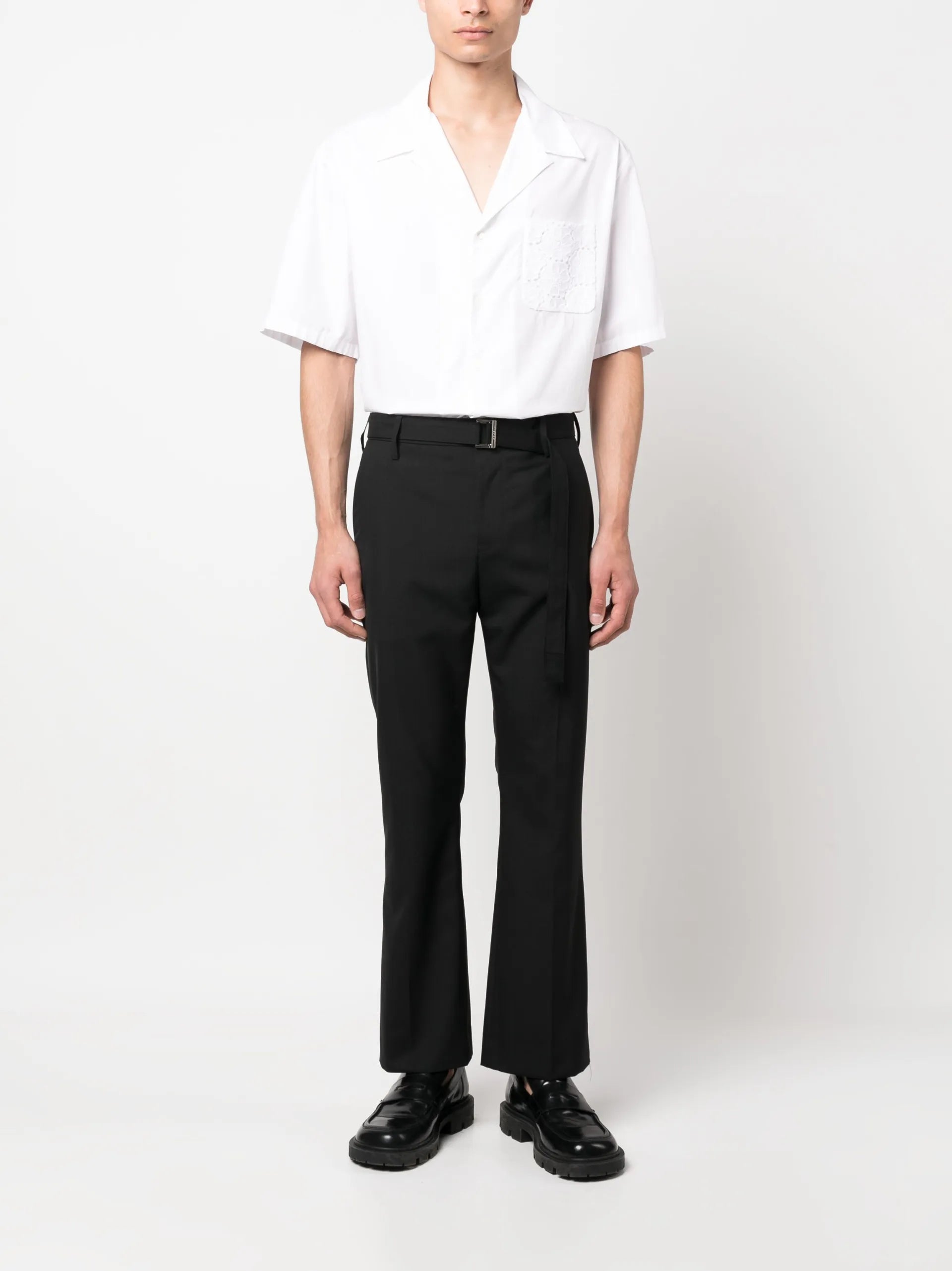 Sacai Straight-leg Tailored Trousers