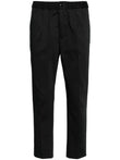 AMI Paris Elasticated-waist Cropped Trousers - AMI Paris | Le Block Lyon