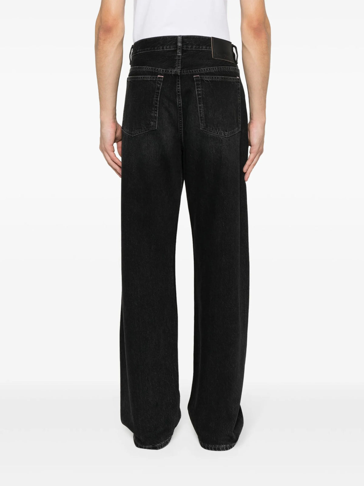 Acne Studios 2021M straight-leg jeans coloris Black - vue 4