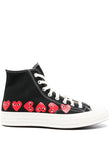 Comme Des Garçons Play X Converse Chuck 70 Sneakers AZK127001 Vue 1