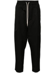Drôle De Monsieur Drawstring Twill Cropped Trousers PERMBP167PL127 Vue 1