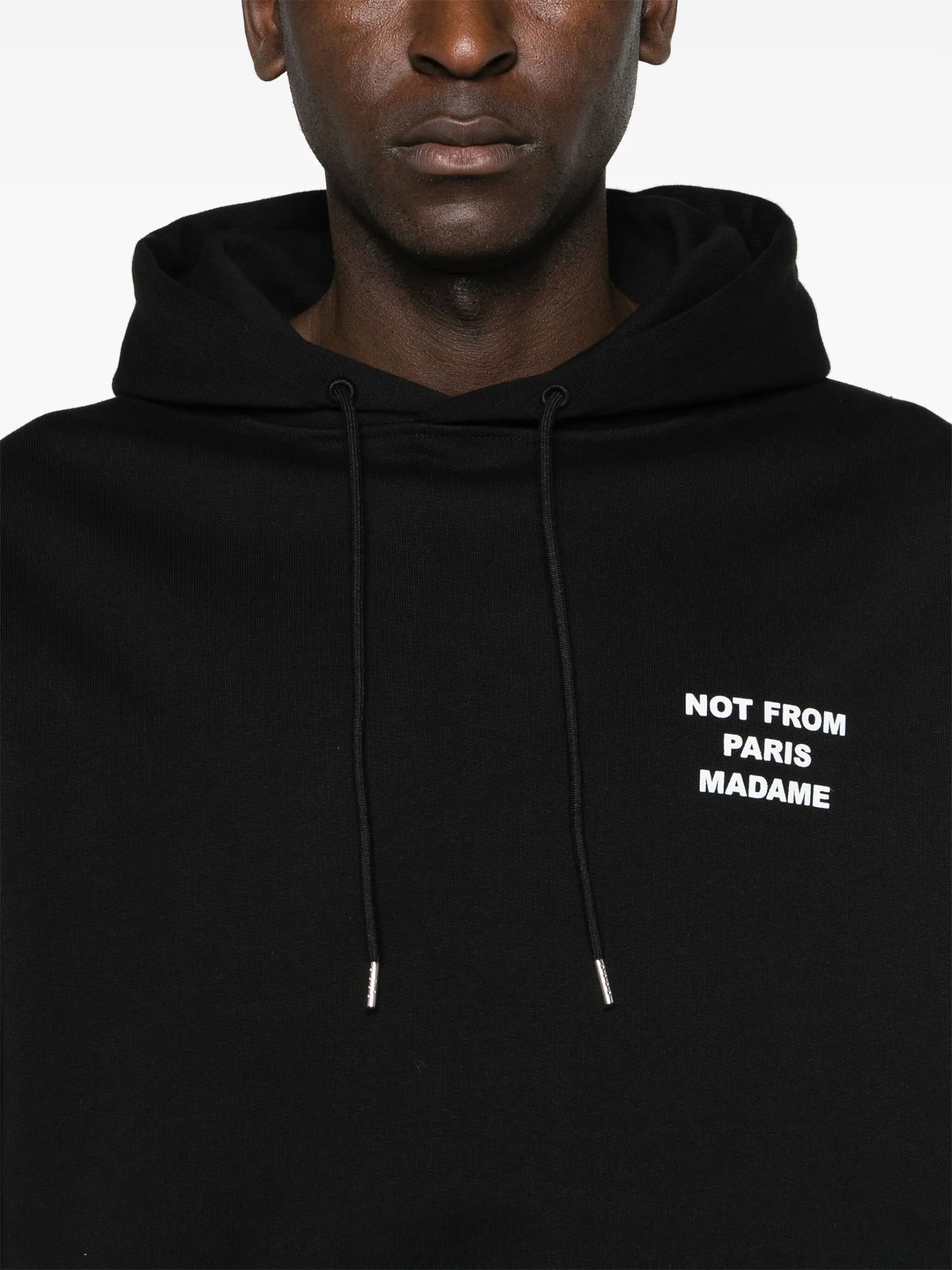 Drôle De Monsieur Slogan-print Cotton Hoodie - vue 5 - Drôle De Monsieur