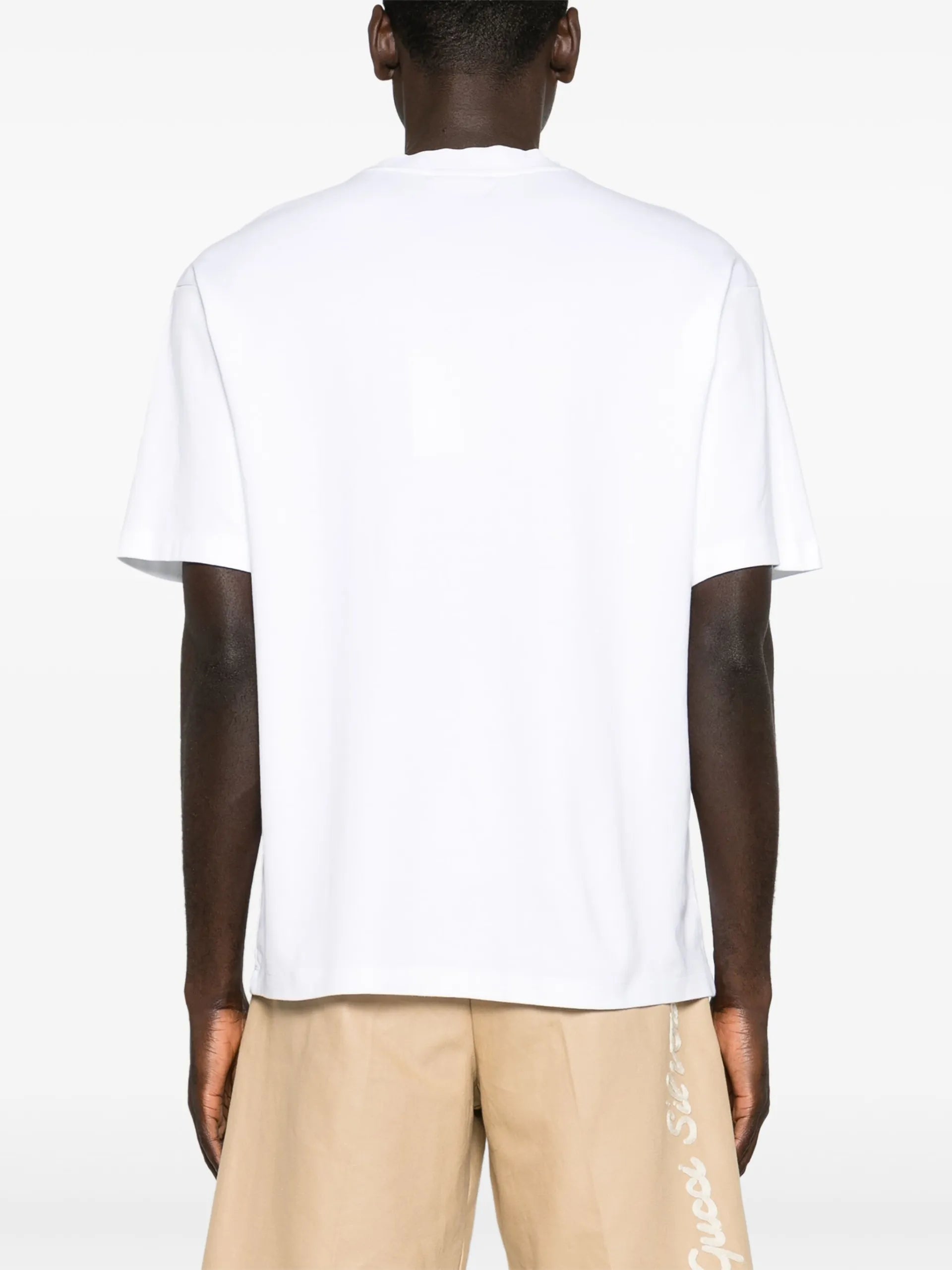 Drôle De Monsieur Slogan-print Cotton T-shirt - vue 4 - Drôle De Monsieur