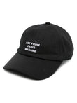 Drôle De Monsieur Not From Paris Cotton Baseball Cap PERMCP151CO138 Vue 1