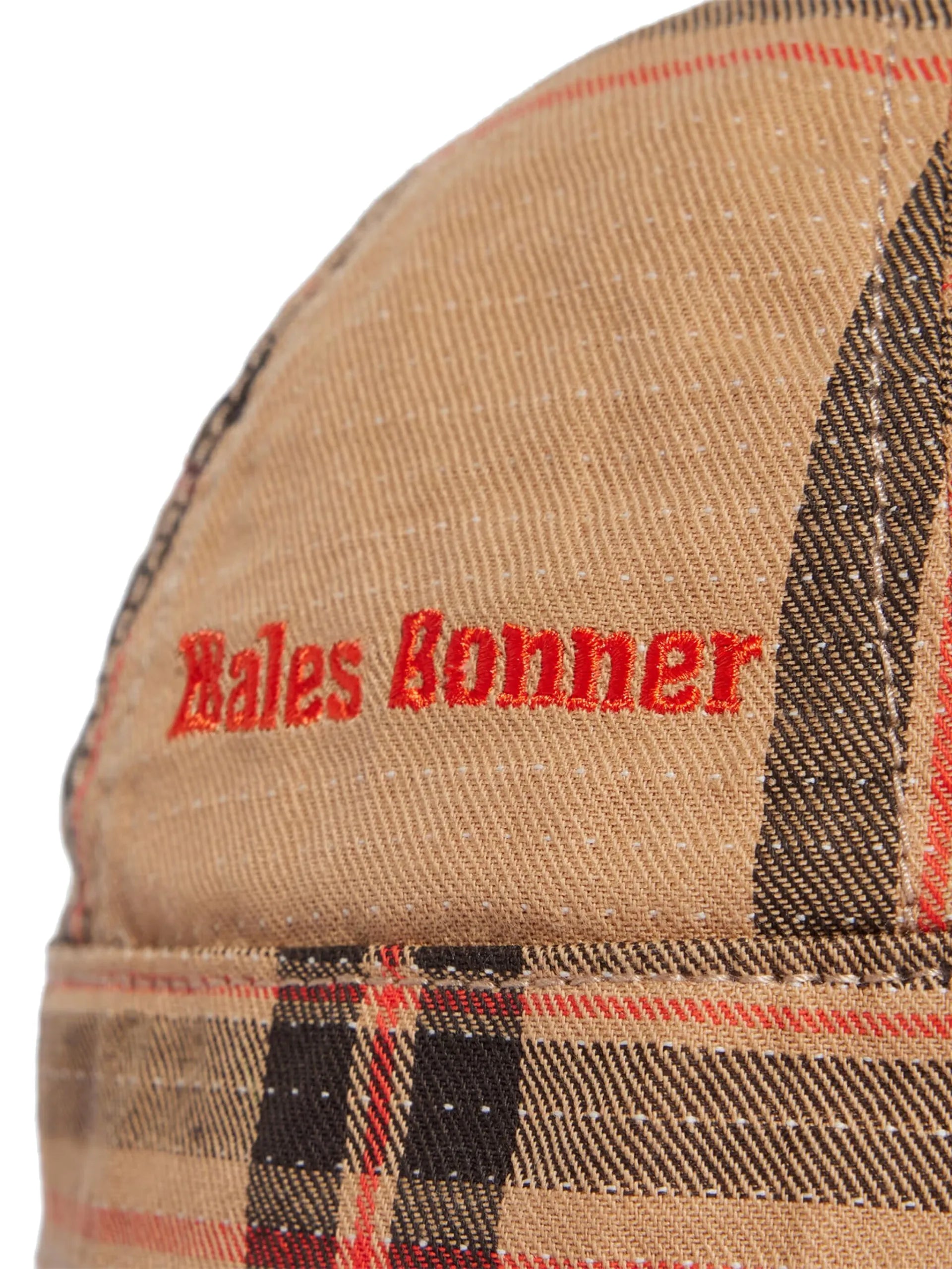 Adidas X Wales Bonner Check-pattern Bucket Hat