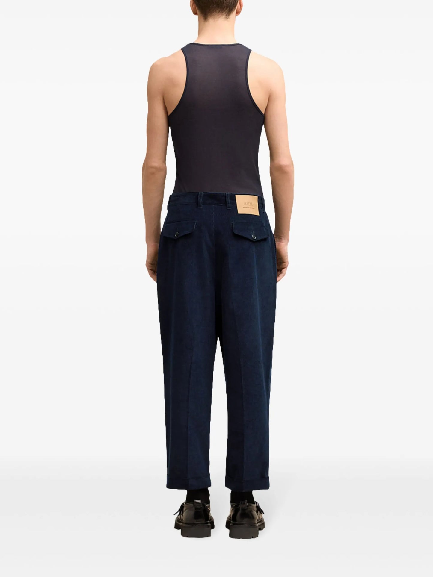AMI Paris Tapered-leg Trousers - vue 4 - AMI Paris