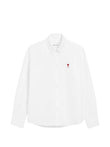 AMI Paris Ami De Coeur Cotton Shirt E26BFUSH063CO0031 Vue 1