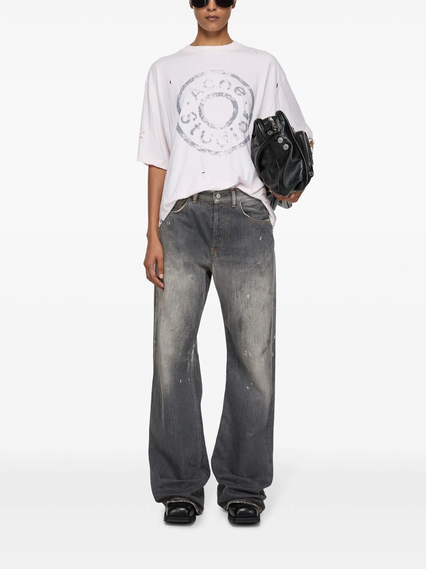 Acne Studios Faded Loose Jeans A00513 Vue 2