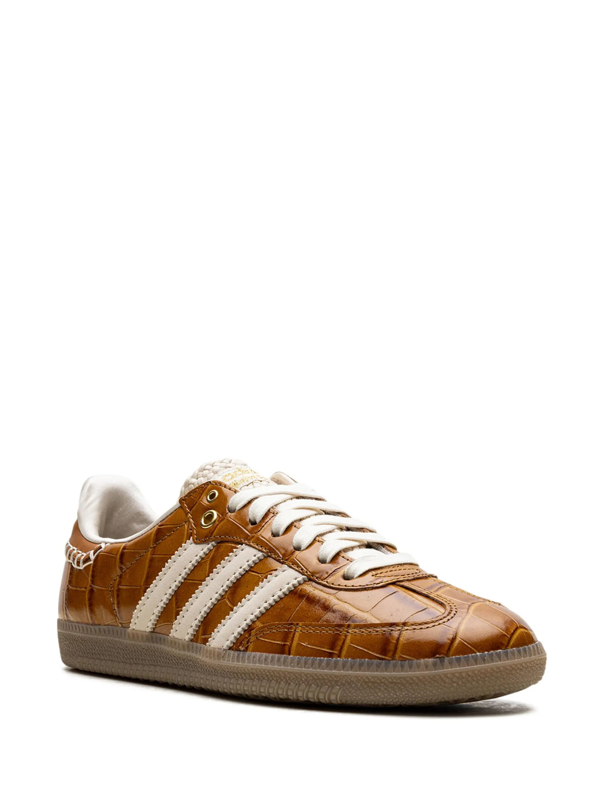 adidas x Wales Bonner Samba OG "Brown Croc" sneakers coloris Brown - vue 2