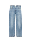 AMI Paris Wide-leg Jeans Blue Cotton - AMI Paris | Le Block Lyon
