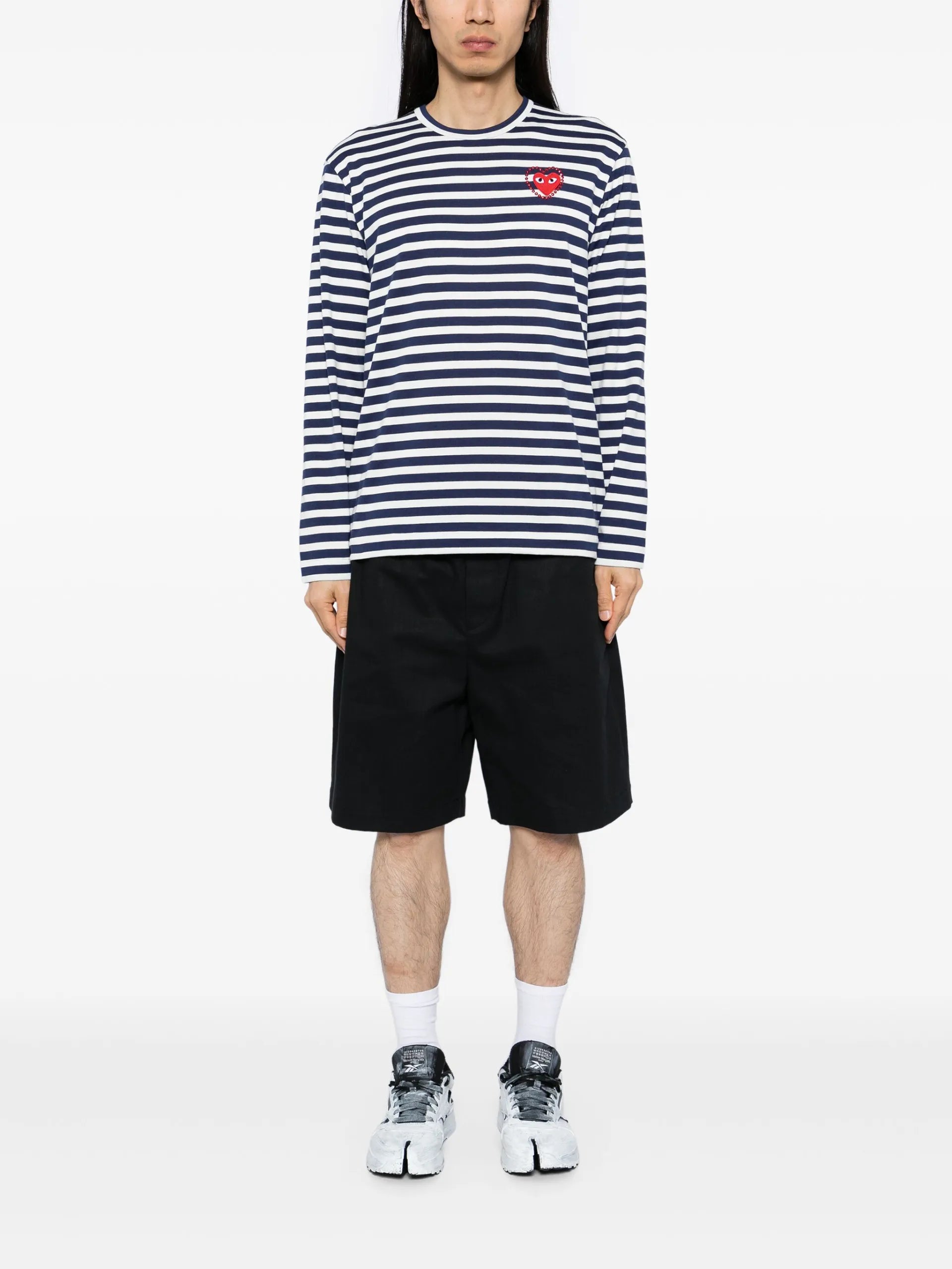 Comme Des Garçons Play Stripe T-shirt