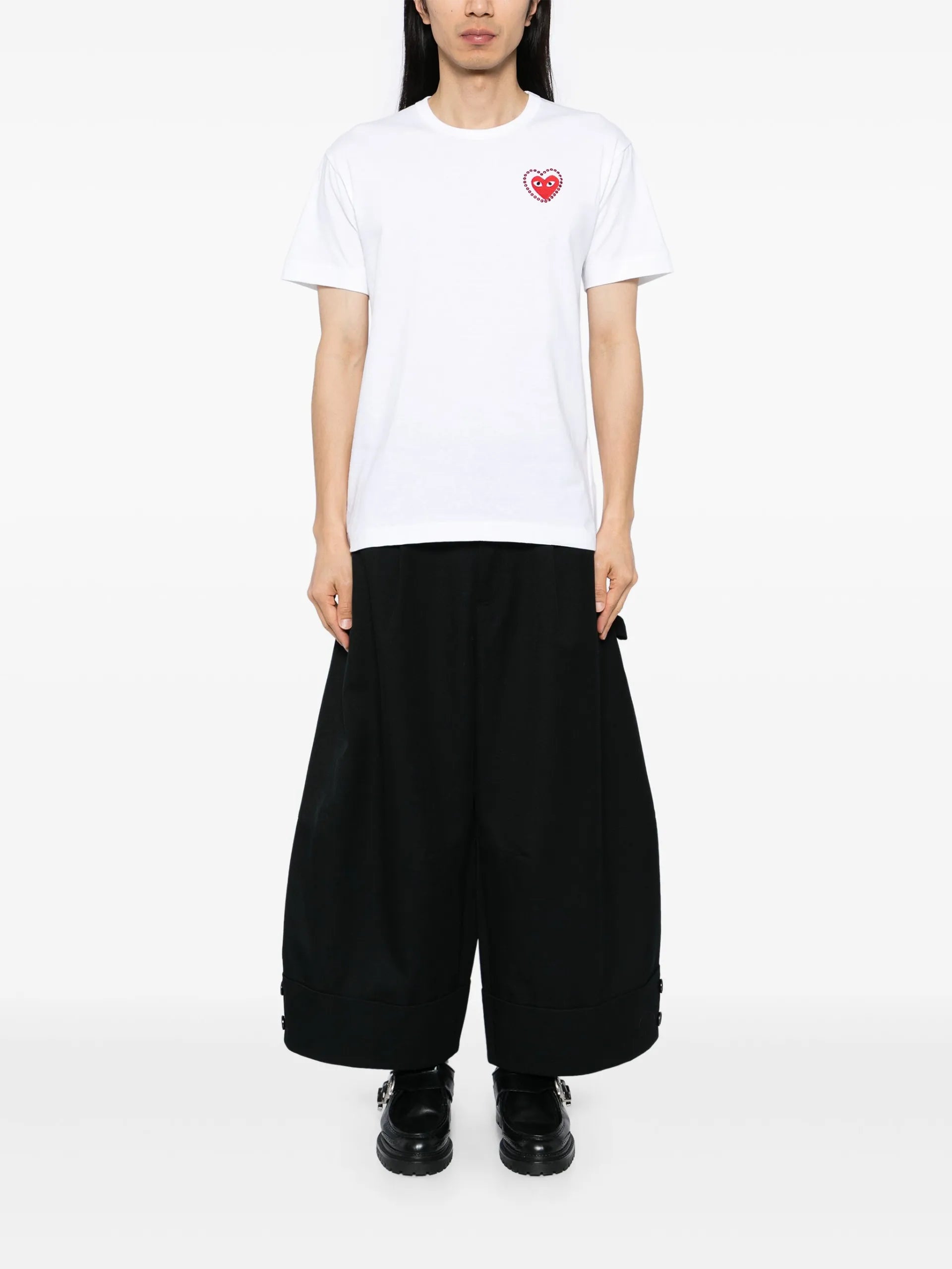 Comme Des Garçons Play Logo Patch T-shirt