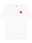 Comme Des Garçons Play Logo Patch T-shirt AXT801051 Vue 1