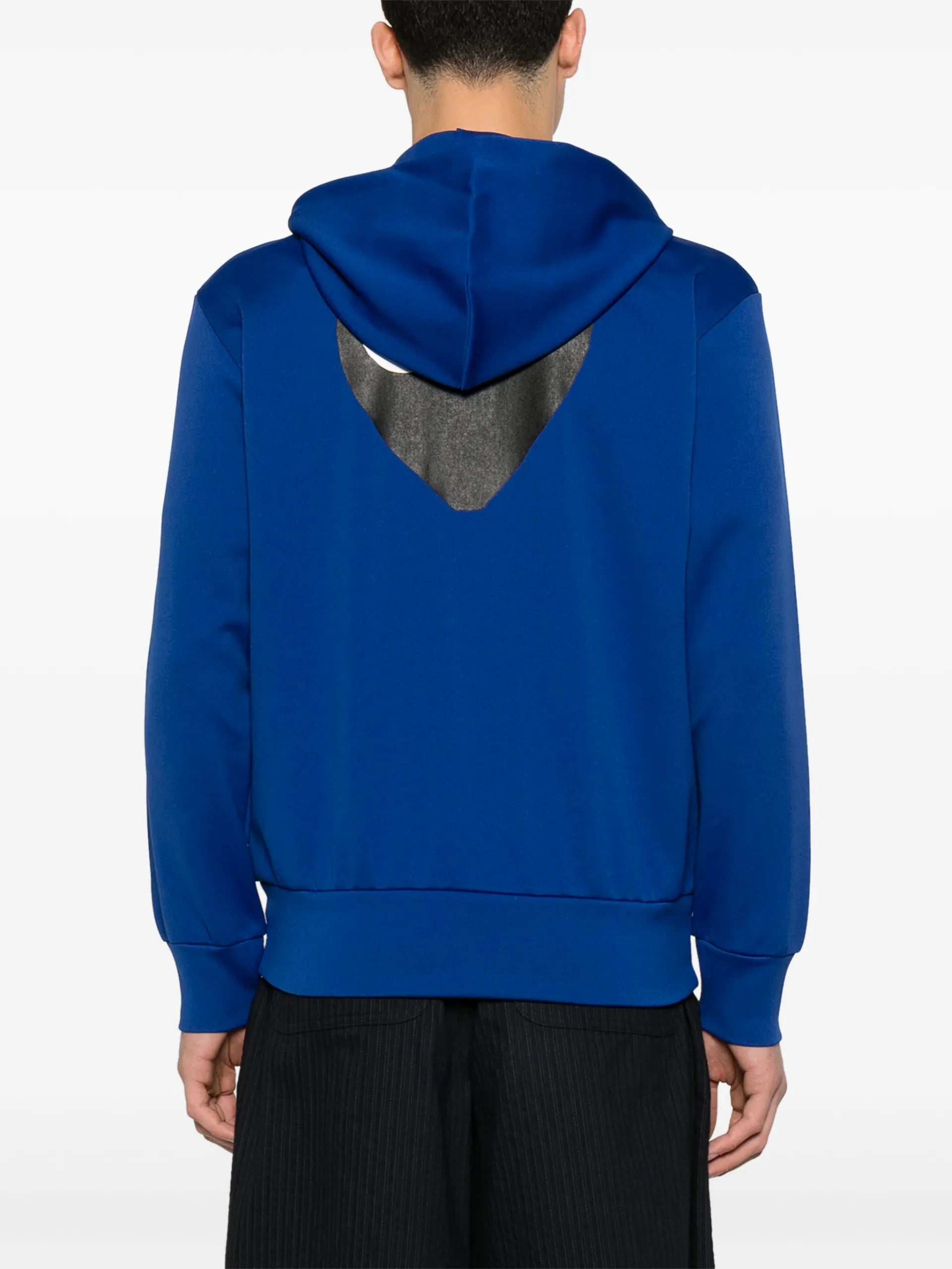 Comme Des Garçons Play Heart-emblem Zip-up Hoodie AXT254 Vue 4