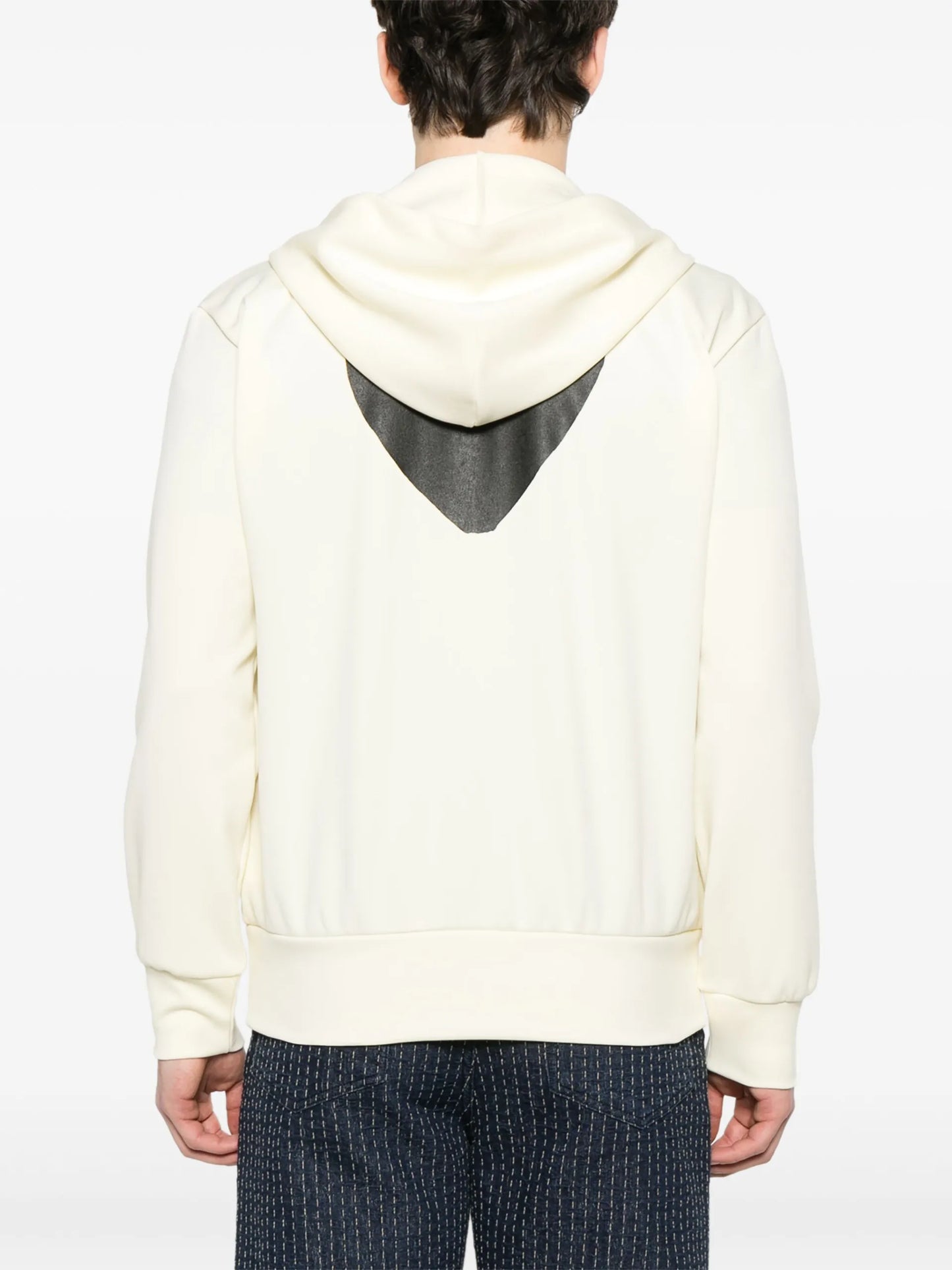Comme Des Garçons Play Large Heart-print Zip-up Hoodie AXT254 Vue 4