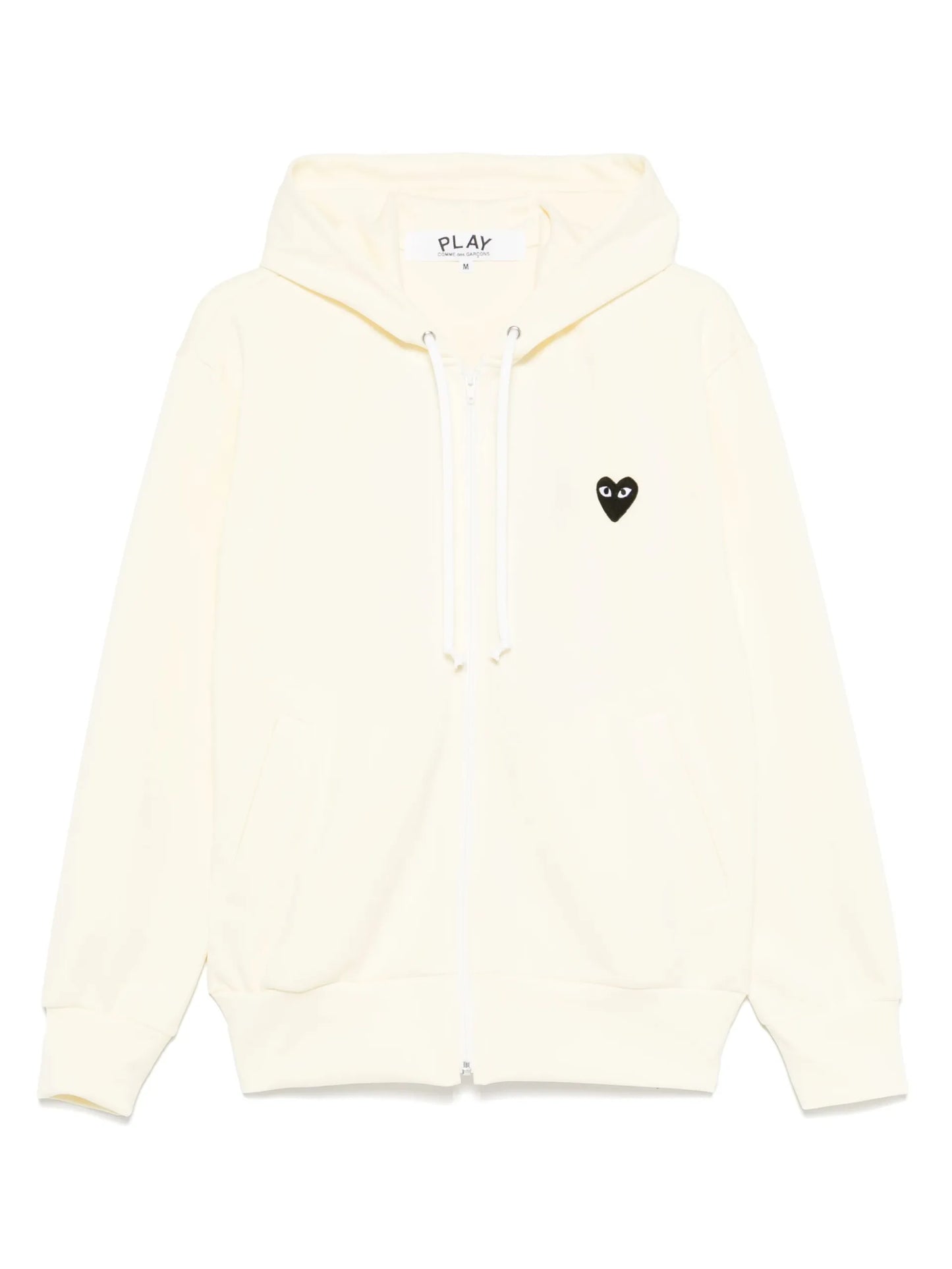 Comme Des Garçons Play Large Heart-print Zip-up Hoodie AXT254 Vue 1