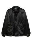 Black Comme Des Garçons Satin Jacket - Black Comme Des Garçons | Le Block Lyon