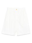 Black Comme Des Garçons Washed Shorts 1OP020S25 Vue 1