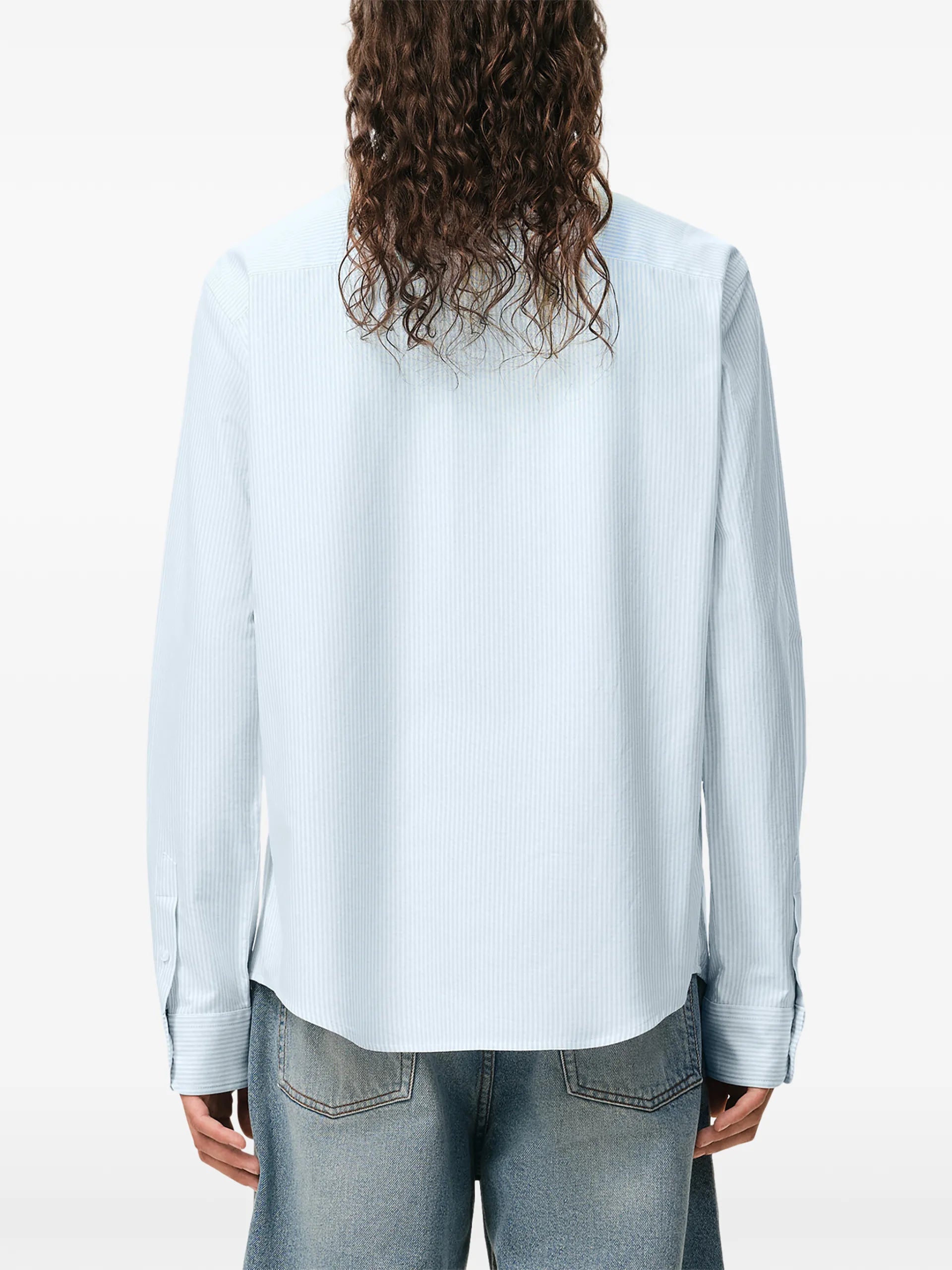 AMI Paris Ami De Coeur Cotton Buttoned Shirt E26HSH763CO0087 Vue 4