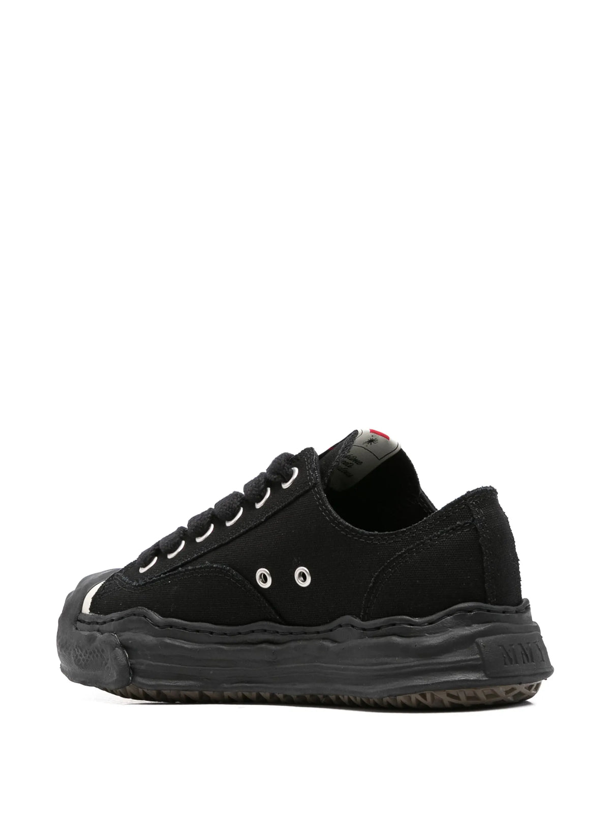 Maison MIHARA YASUHIRO "Hank" OG sole canvas low-top sneakers coloris Black - vue 3